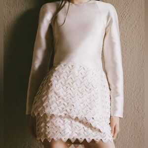Lorena Saravia x H&M Cream Dress